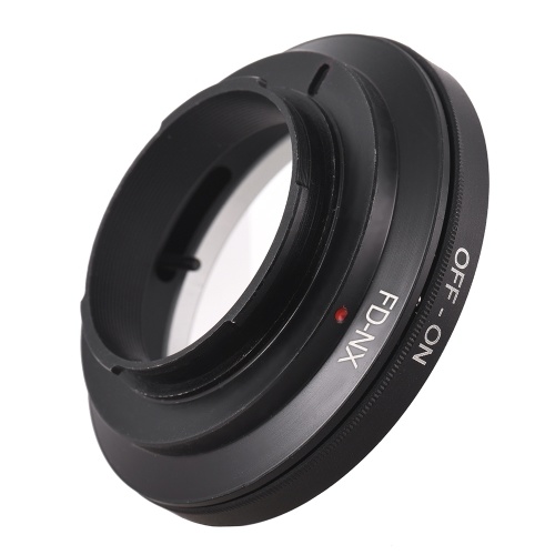 FD-NX Anillo de montaje de lente para Canon FD Lente de montaje para Samsung NX Series Cuerpo de la cámara Focus Infinity