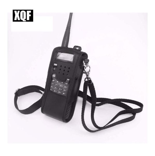 Walkie Talkie XQF Extended Leather Soft Case For Baofeng UV-5R(3800 Mah) TYT TH-UVF9 TH-F8 TH-UVF9D