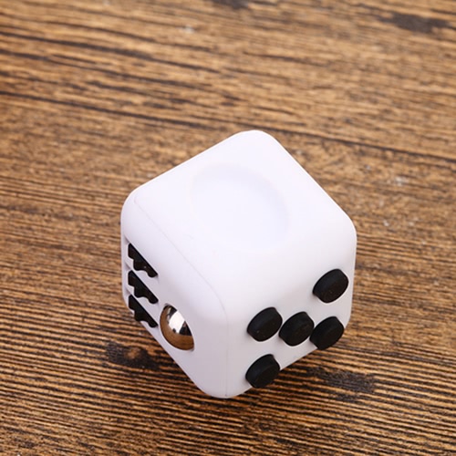 6 côté Fidget Cube Dice Attention focus Toy Anxiété Stress Relief Enfants Adultes Cadeau de Noël de Noël