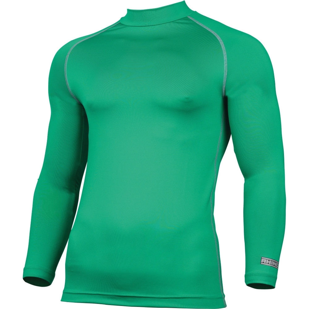 Rhino Mens Lightweight Quick Dry Long Sleeve Baselayer Top S/M - (Chest 38/40')
