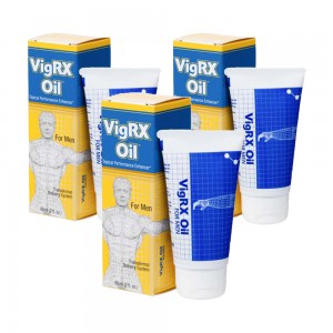 VigRX Oil - Topical Performance Enhancer For Men - 60ml Oil - 3 Packs