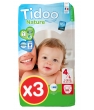 Lot de 3 x 50 Couches Jumbo Pack (T4/L) Tidoo