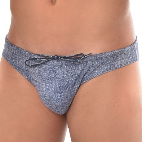 Roberto Lucca Jeans Swim Brief - Light Denim XL