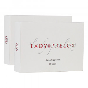 Lady Prelox - Formula Natural Patentada Para El Deseo Sexual Femenino - 60 Tabletas 2 Packs