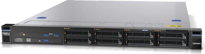 Lenovo System x3250 M6 3633 - Server - Rack-Montage - 1U - 1 x Xeon E3-1240V6 / 3.7 GHz - RAM 16 GB - SAS - Hot-Swap 6.4 cm (2.5