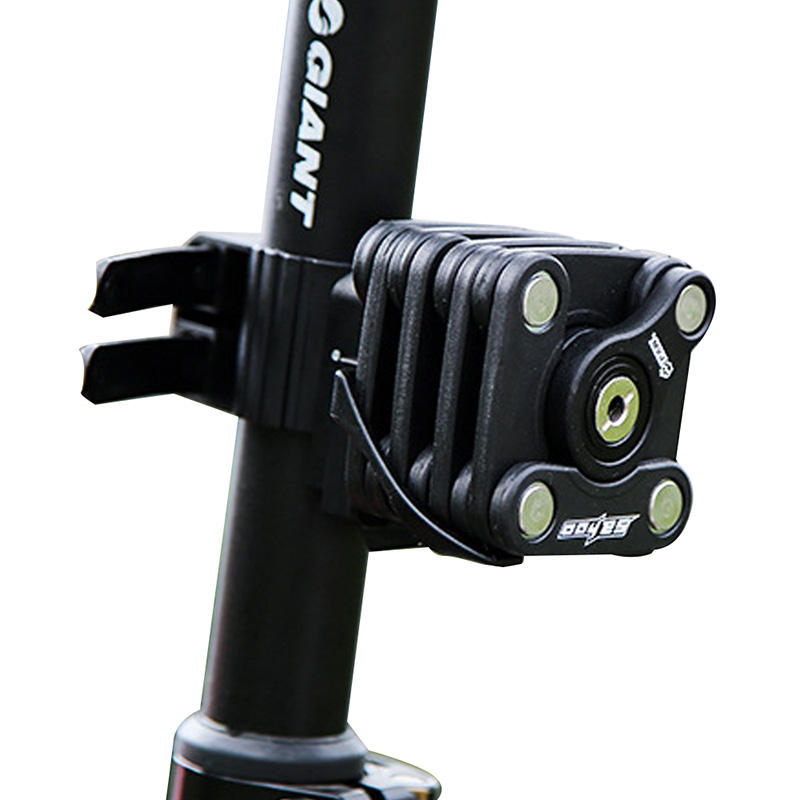 Sahoo Folding Bike Lock Ultra Strong Harden Steel Alloy Metal Magic Cube Lock Bicycle 16pcs Anti Theft Chain Cable Lock