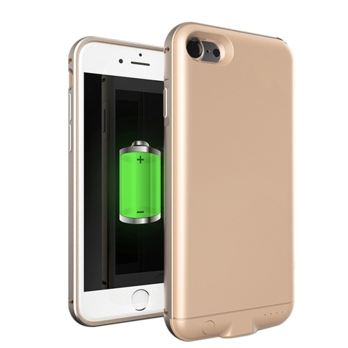 For iPhone 7 8 3000mAh External Back Clip Battery External USB Port Power Bank Charger Pack Backup Battery Case