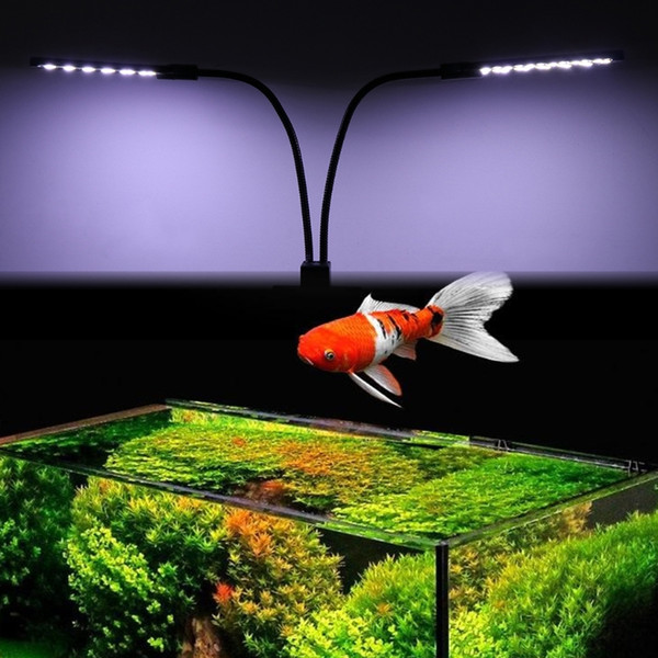 New 15W Fish Tank Lamps EU Plug Aquarium Plant Lights High Brightness Energy Saving