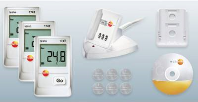 0563 0561 testo 174 T Starter-Kit 3x Mini-Datenlogger Temperatur mit (0563 0561)