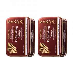 Makari Exclusive Soap - Skin Lightening - 200g Soap - 2 Packs