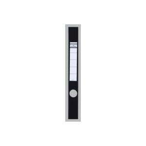 DURABLE Ordner-Rückenschilder ORDOFIX, selbstklebend schwarz, aus Kunststoff-Folie, für breite Ordner (70 mm) (8090-01)