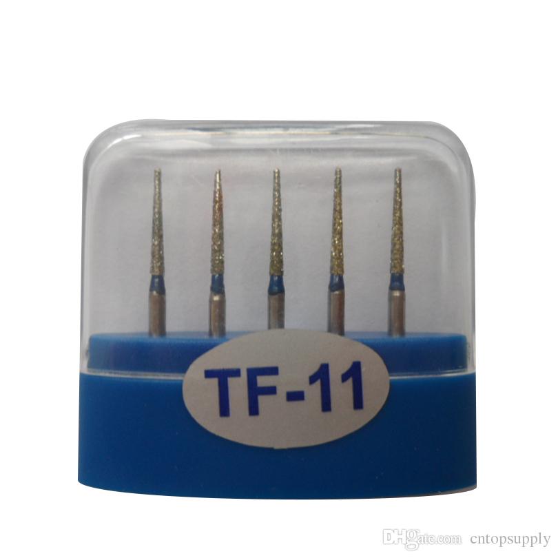 1 Pack(5pcs) TF-11 Dental Diamond Burs Medium FG 1.6M for Dental High Speed Handpiece Many Models Available