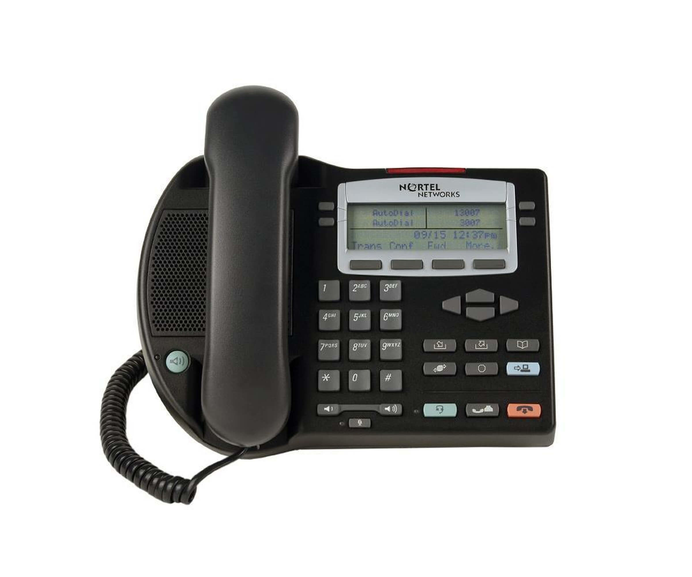 Nortel IP Phone 2002 - VoIP Telefon - NTDU91 - Schwarz - Gebraucht