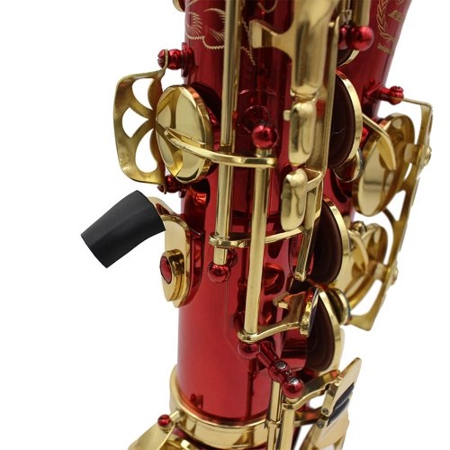Kit de mantenimiento de mantenimiento de instrumentos musicales Kit de limpieza para flauta de clarinete de saxofón, incluyendo boquilla cepillo paño de limpieza almohadilla para pulgar Reed Case Mini destornillador