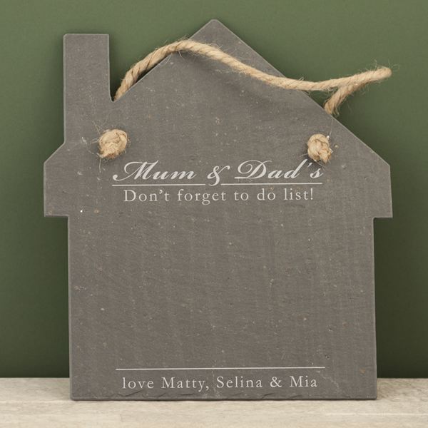 Personalised To Do List Slate House