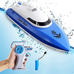 Barcos de control remoto Barcos de juguete Alta Velocidad Impermeable Recargable Control remoto para piscinas y lagos Bote Para Niños Adulto Regalo Lightinthebox