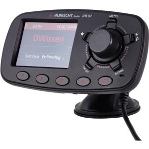 Albrecht DR 57 87.6 - 107.9MHz Bluetooth Schwarz FM-Transmitter (27257)