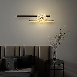 Lámparas de pared led de estilo nórdico, luces de pared de montaje empotrado, sala de estar, dormitorio, luz de pared de vidrio 220-240v Lightinthebox