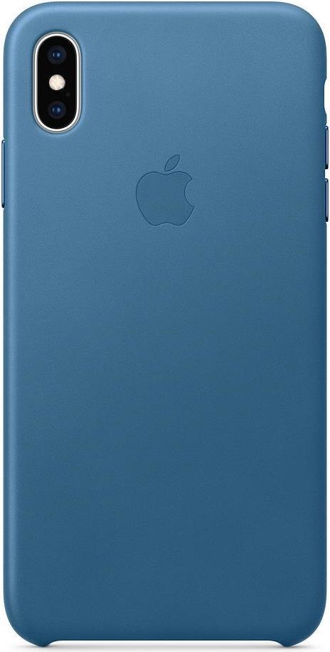 Apple - Hintere Abdeckung für Mobiltelefon - Leder - cape cod blue - für iPhone Xs Max (MTEW2ZM/A)