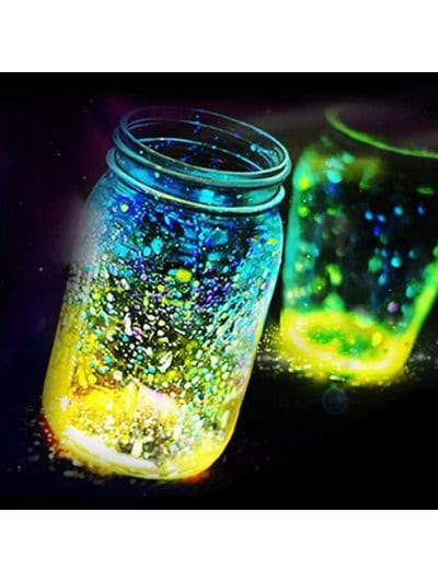 Luminous Particle Fluorescent Sand For Home Decoration / Party