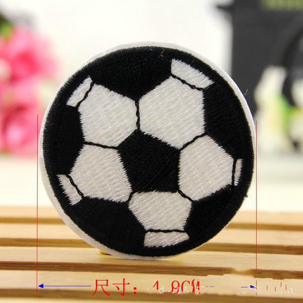 Commemorative edition of Football Sticker, computer embroidery, back glue, applique garment accessories, clothes patch