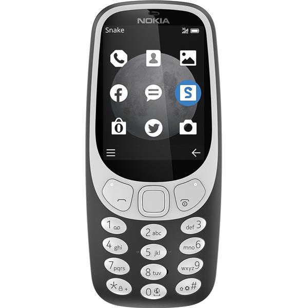 Nokia 3310 (2.4 inch) 2MP Mobile Phone (Black)