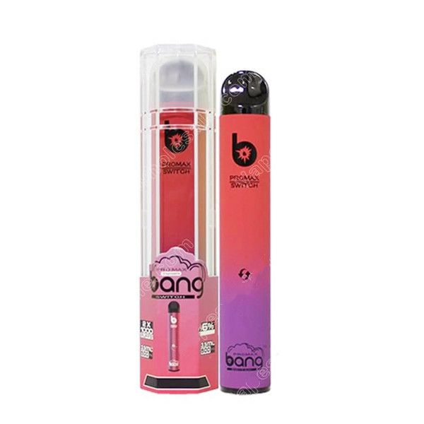 Bang Pro Max Disposable Vape Switch 2 IN 1 Device Bang XXL 7ml Pods 2000 Puffs Bang XXtra Double Vape Kit vaporizer