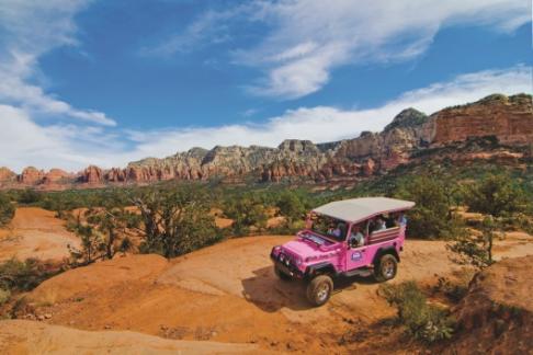 Pink Jeep Tours Sedona - Broken Arrow/Scenic Rim Combo Tour