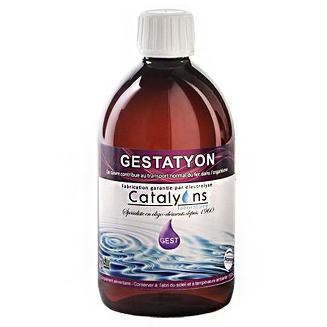 Gestatyon - Oligo éléments pour femme enceinte et allaitante - Flacon 500 ml