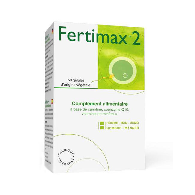 Fertimax 2 pour homme - 60 gélules végétales