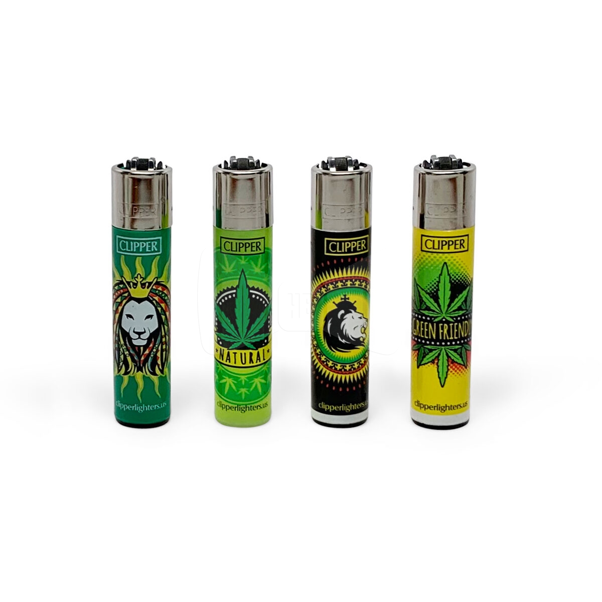 Clipper Lions & Leaves Lighters