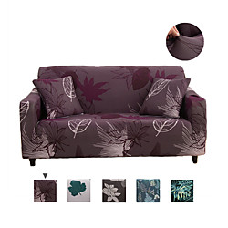 housse de canapé extensible housse élastique canapé sectionnel fauteuil causeuse 4 ou 3 places en forme de l géométrique rayé haute élasticité quatre saisons universel tissu super doux miniinthebox