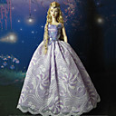Barbie Doll Purple Dream style chinois robe de mariée
