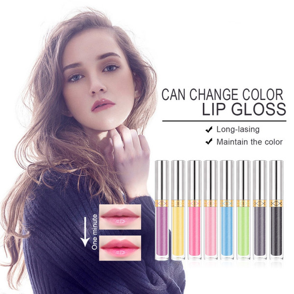Mirror Color Changing Lip Glaze Moisturizing Non-Stick Cup Waterproof Lip Gloss Liquid Lipstick 2020 New