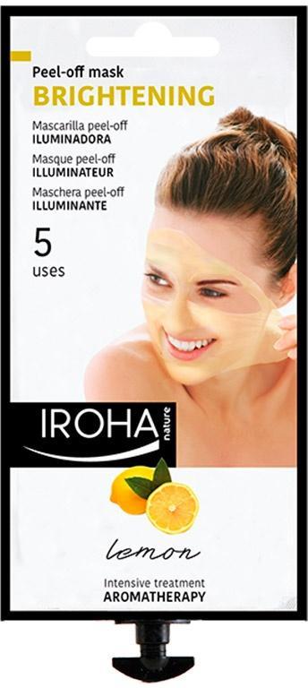 Iroha Creamy Mask Peel-off Brightening Lemon 5 Uses