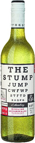 d Arenberg The Stump Jump white blend Jg. 2017 Cuvee aus 46 Proz. Riesling, 34 Proz. Sauvignon Blanc, 20 Proz. Marsanne Australien Mc Laren Vale d Arenberg