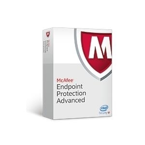 McAfee Endpoint Protection Advanced Suite - Lizenz + 1 Jahr Support - Gold - 1 Knoten - Protect Plus - Stufe C (51-100) - Win - Englisch (EPACDE-AA-CA)