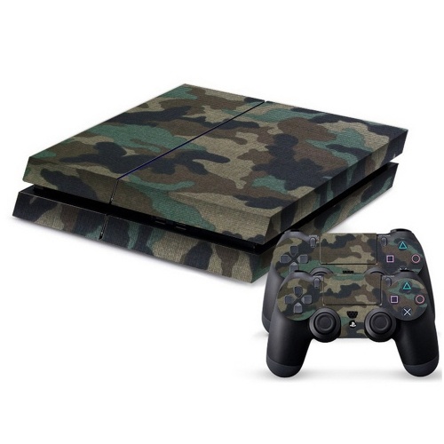 Élégant Full Body Decal peau autocollant couverture pour PS4 Playstation Console et 2 contrôleurs Style 1
