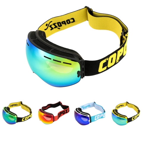 UV Protection Men Women Outdoor Sport Windproof Glasses Professional Skiing Snowboard Anti-fog Goggles
