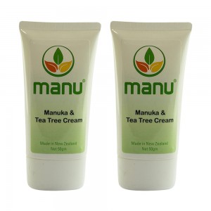 Manuka and Tea Tree Cream - Gentle Cream For All Skin Types - 2 Packs