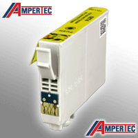 Ampertec Tinte für Epson C13T08744010 yellow