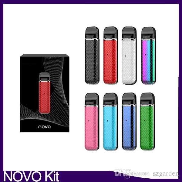 Novo Pod Starter Kit 450mAh Portable Vape pen Kit with 2ml Empty Cartridge vs juul suorin drop 0268095