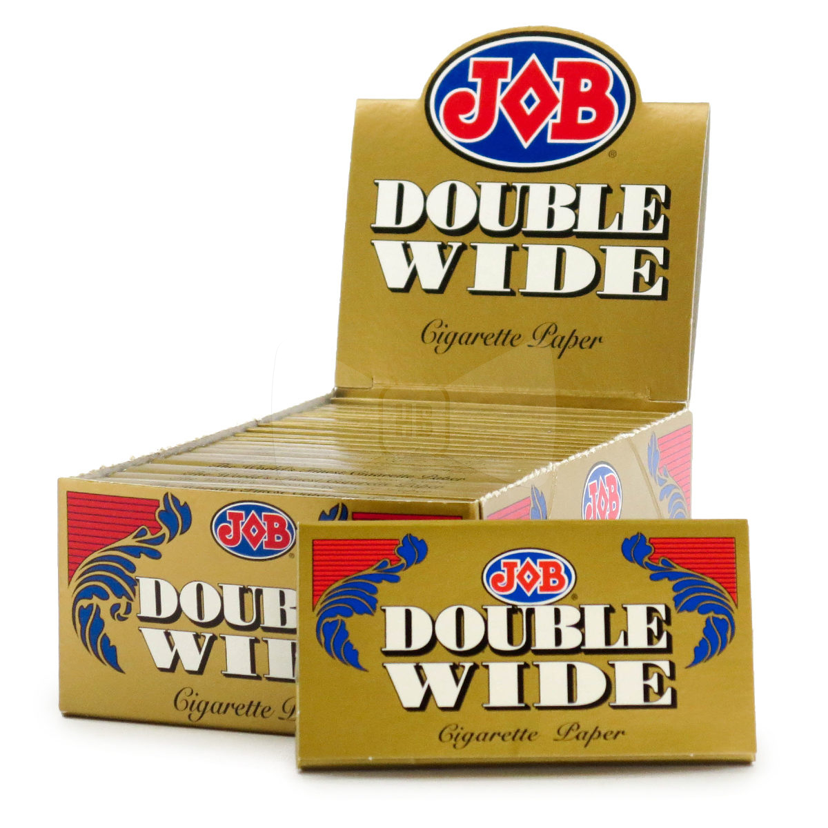 JOB Double Wide Gold Rolling Papers 1 Pack