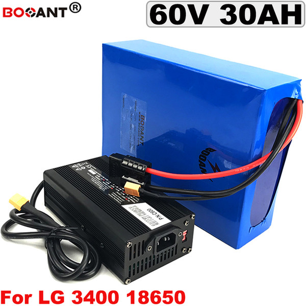 rechargeable lithium battery 60v 30ah for original lg 18650 60v for bafang bbshd 1000w 2000w electric bike lithium battery 60v