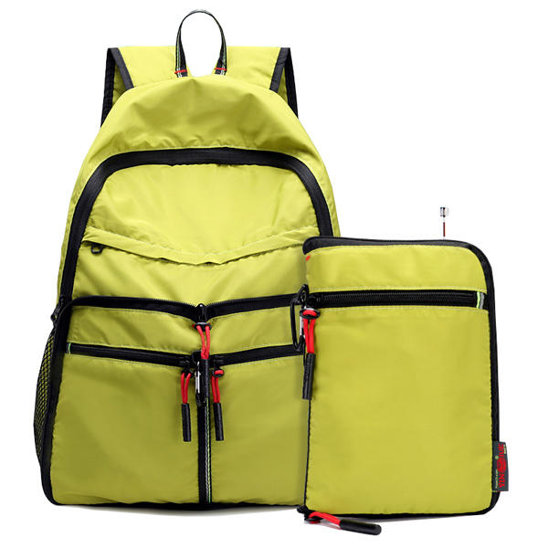 Women Nylon Waterproof Foldable Outdoor Backpack