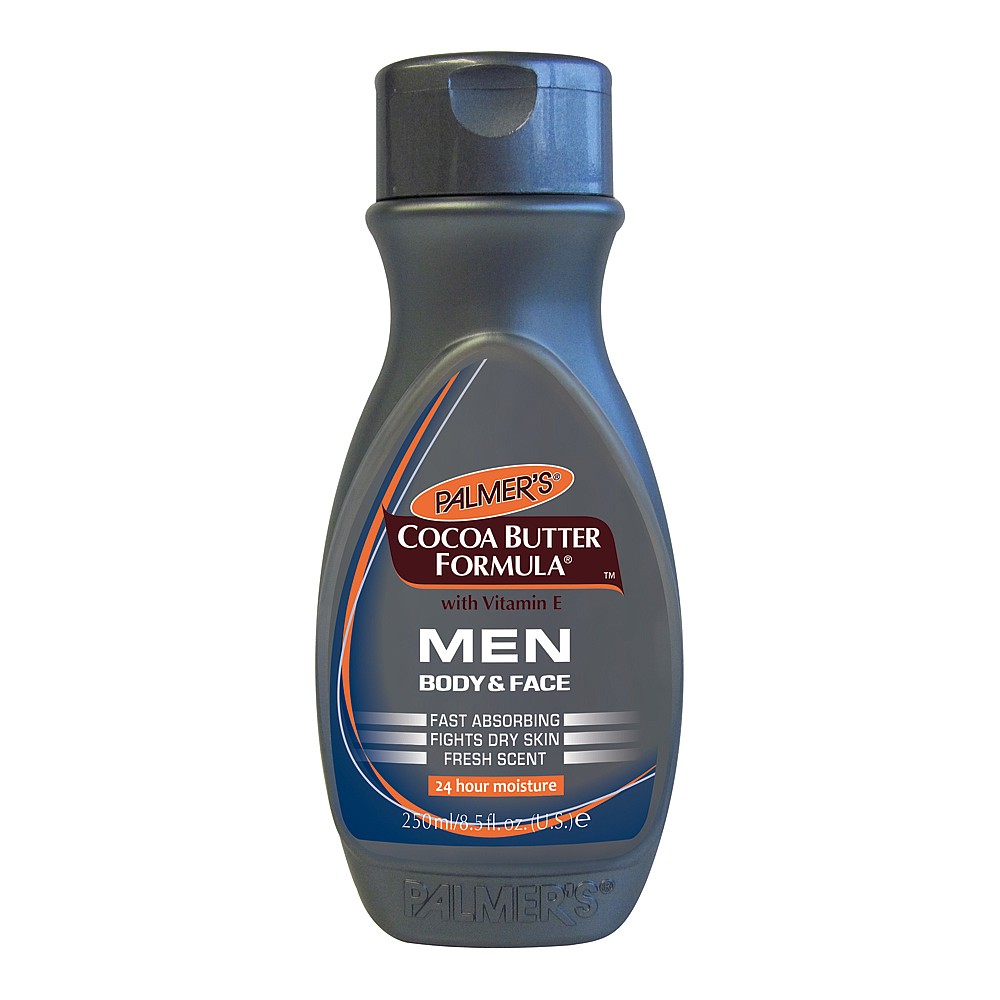 palmer's men body and face moisturiser lotion 250ml