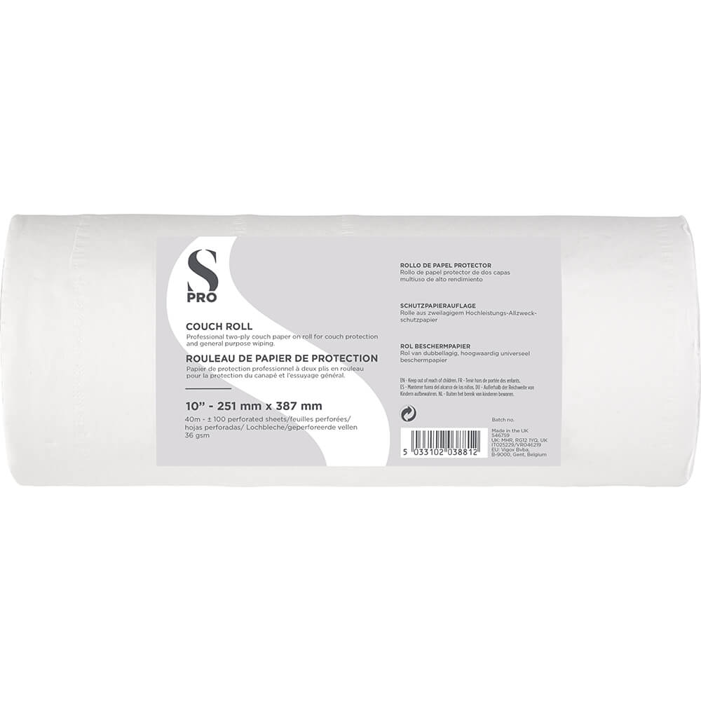 s-pro couch roll white 10 inch