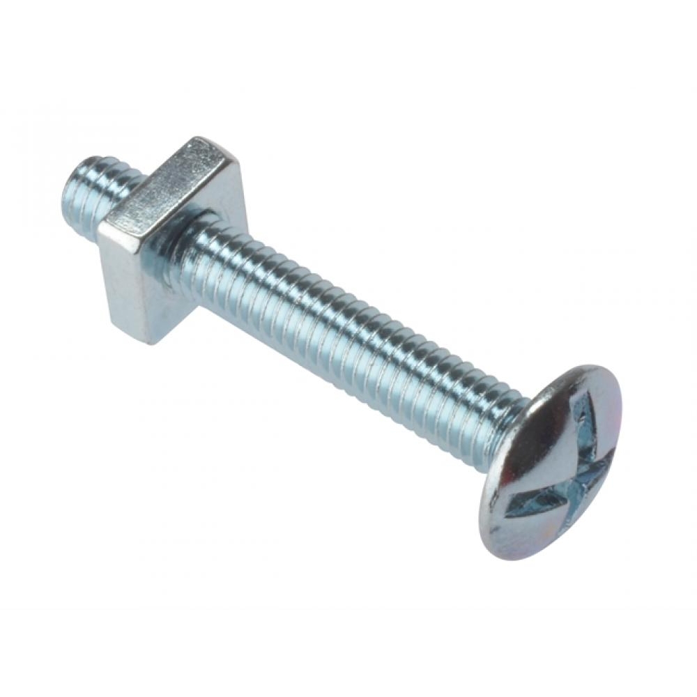 ForgeFix FORRBN670M Roofing Bolt ZP M6 x 70  - Bag of 25