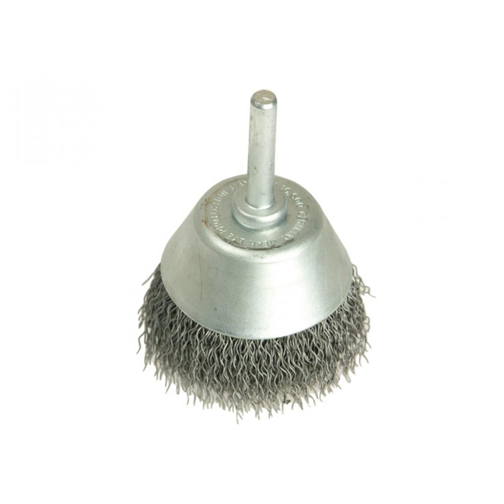 Lessman Cup Brush with Shank D70 x 25h x .30 Wire