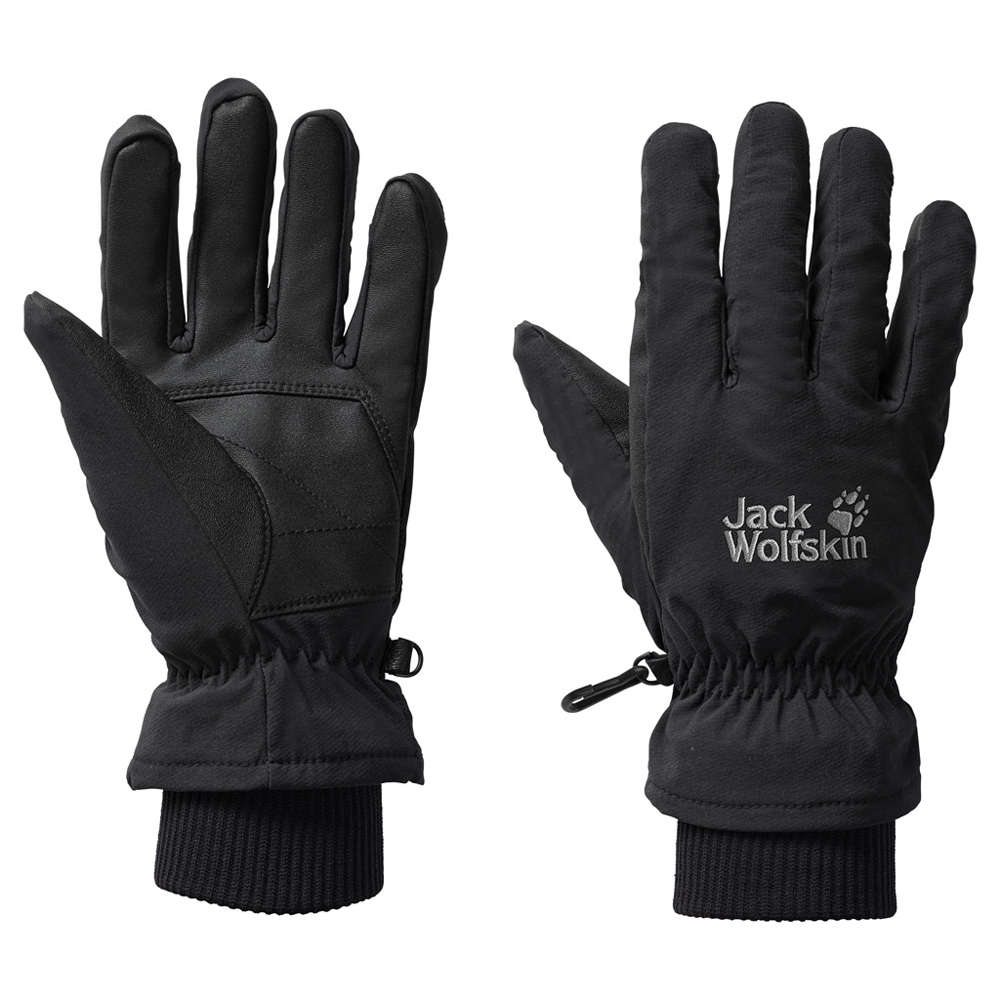 Jack Wolfskin Mens Flexshield Basic Polyester Walking Gloves M - 21.5-23cm